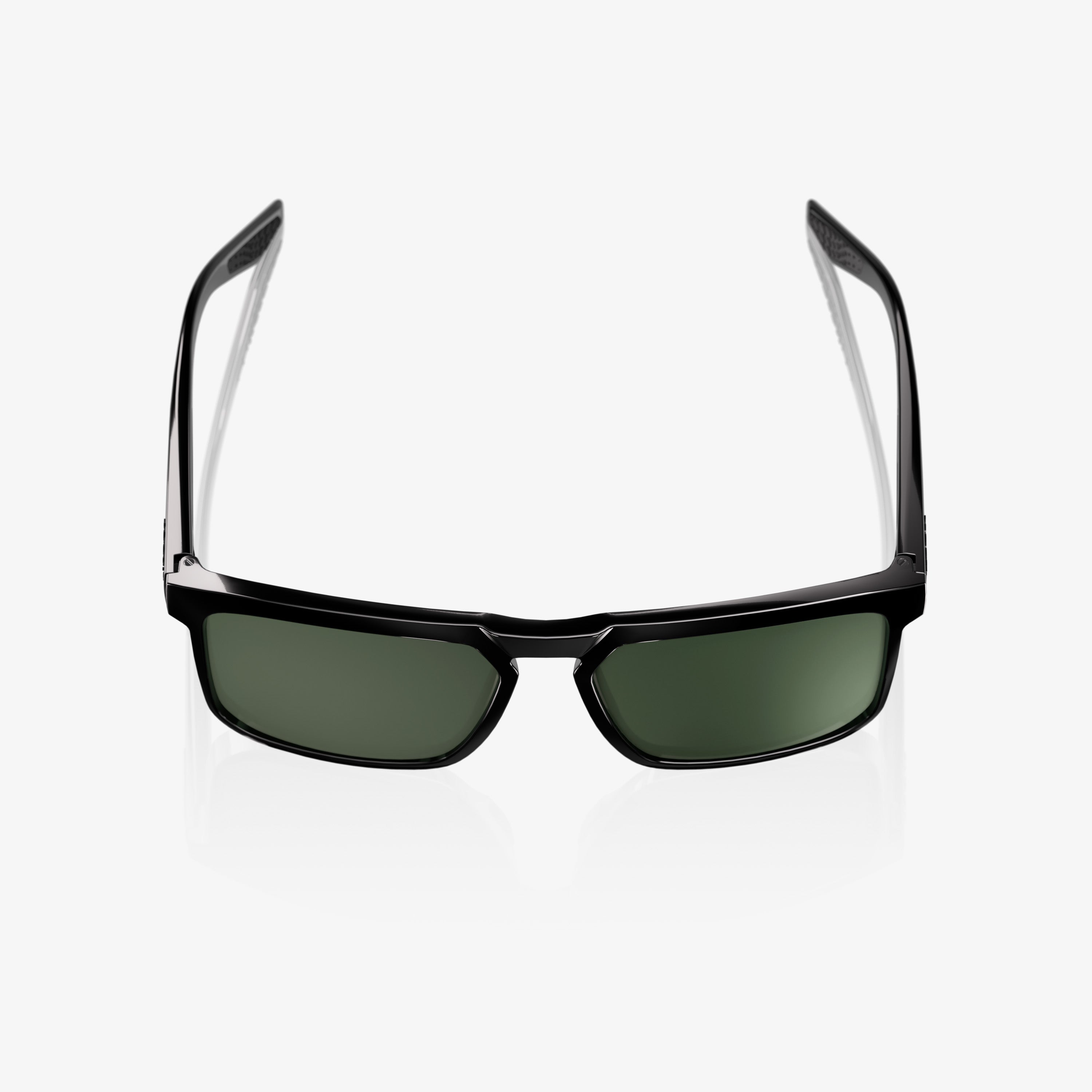 100-renshaw-polished-black-sonnenbrille-grey-green image 4
