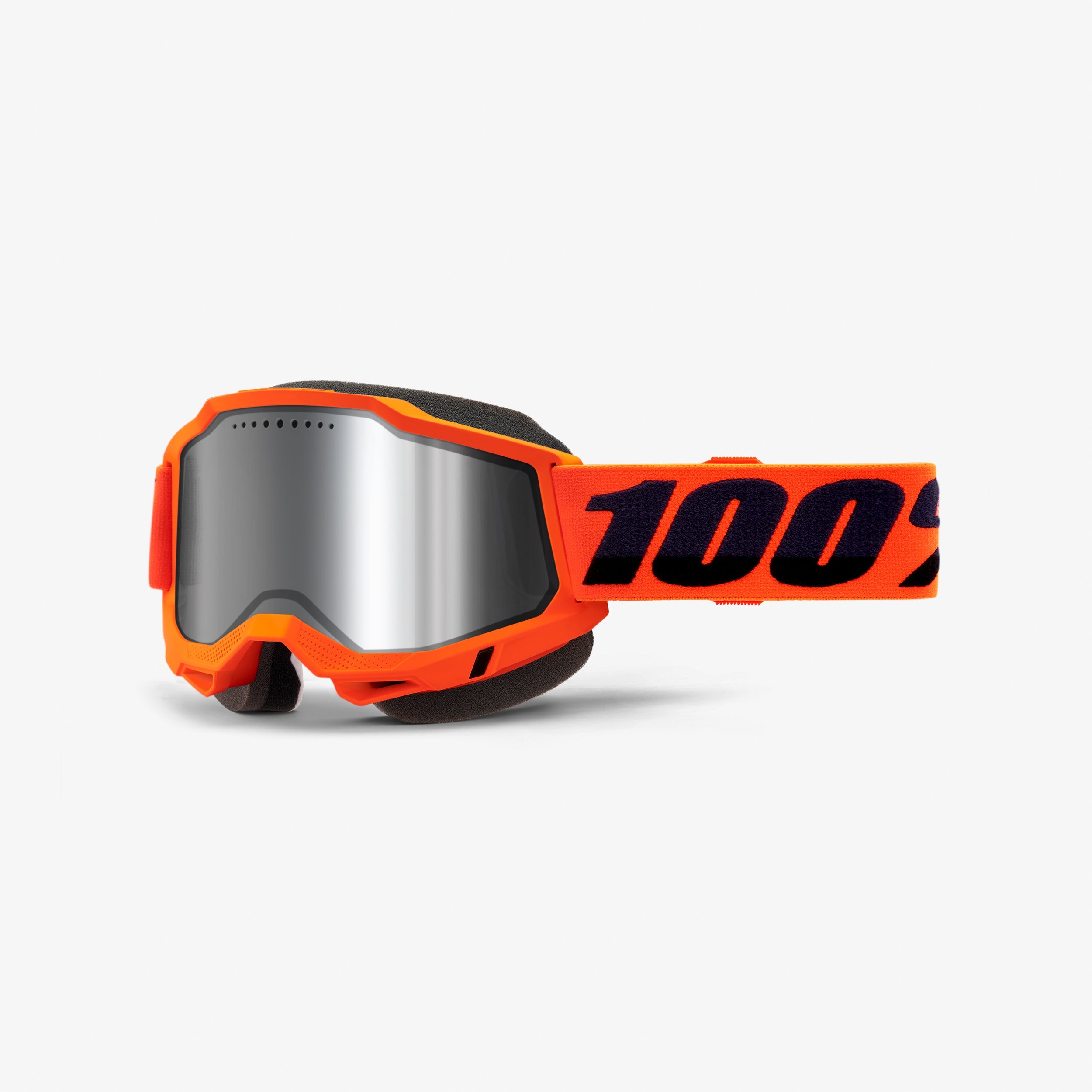 100-accuri-2-snowmobile-brille-neon-orange-gelb-silver image 1