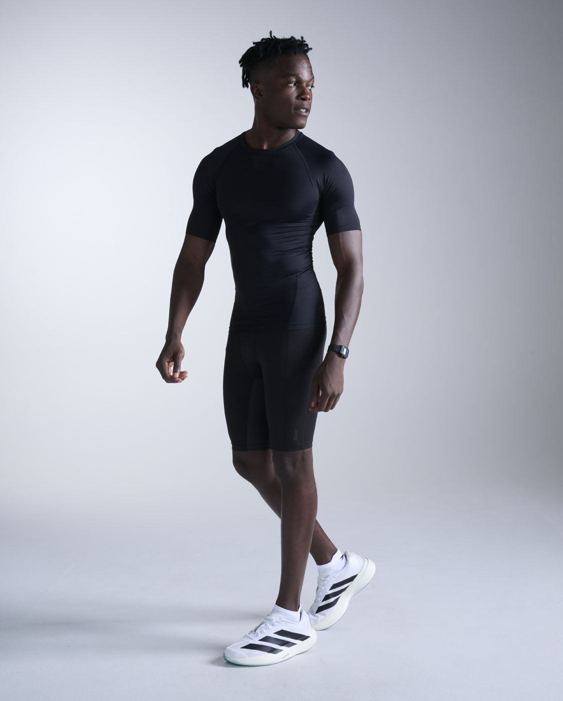2xu-core-compression-short-sleeve-shirt-herren-schwarz image 4