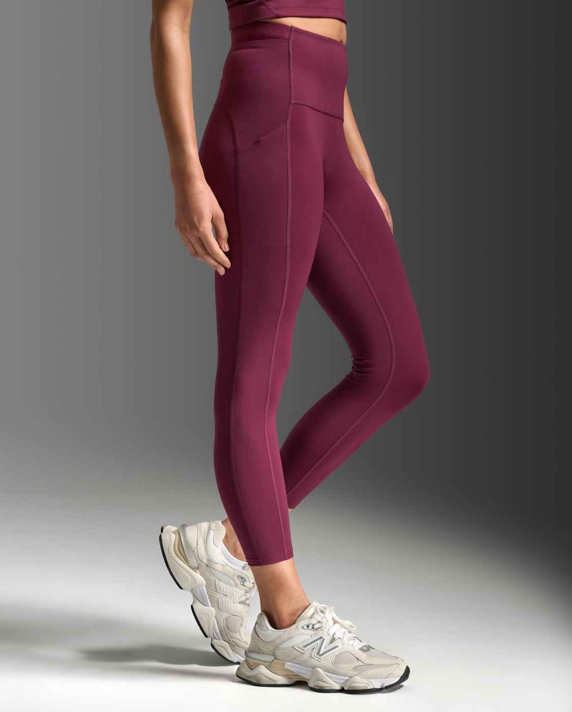 2xu-form-stash-hi-rise-7-8-tights-damen-armaretto image 2