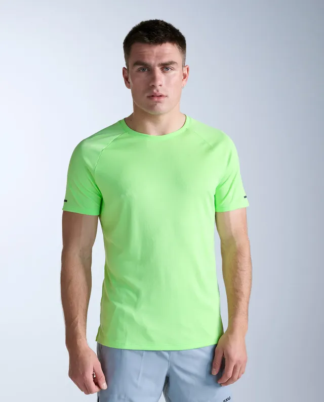 2xu-aero-tee-t-shirt-kurzarm-herren-lime-zest image 1