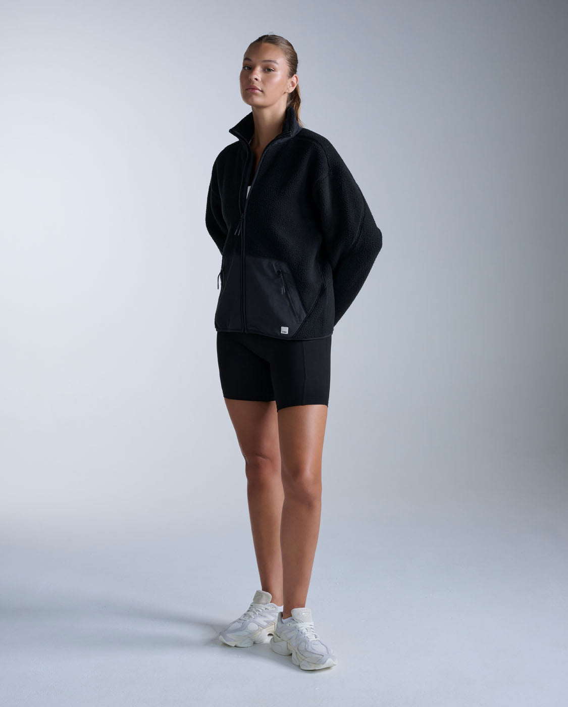 2xu-ignition-sherpa-zip-fleecejacke-black-black image 4