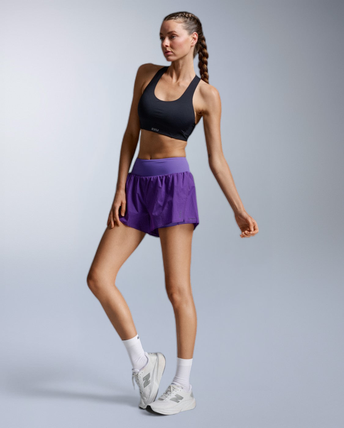 2xu-aero-hi-rise-2-in-1-3-inch-shorts-damen-lila image 7