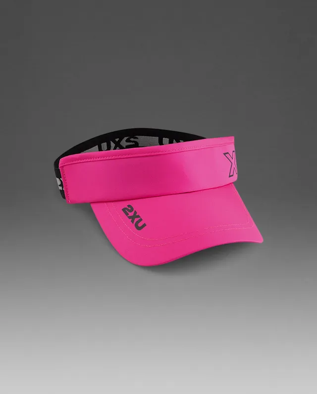 2xu-aero-performance-visor-fuchsia-schwarz image 1