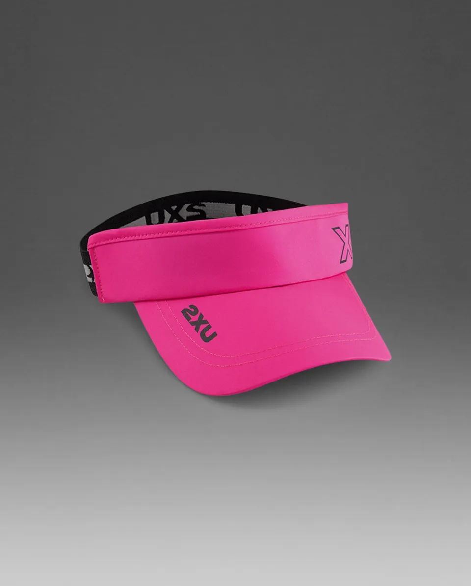2xu-aero-performance-visor-fuchsia-schwarz image 1