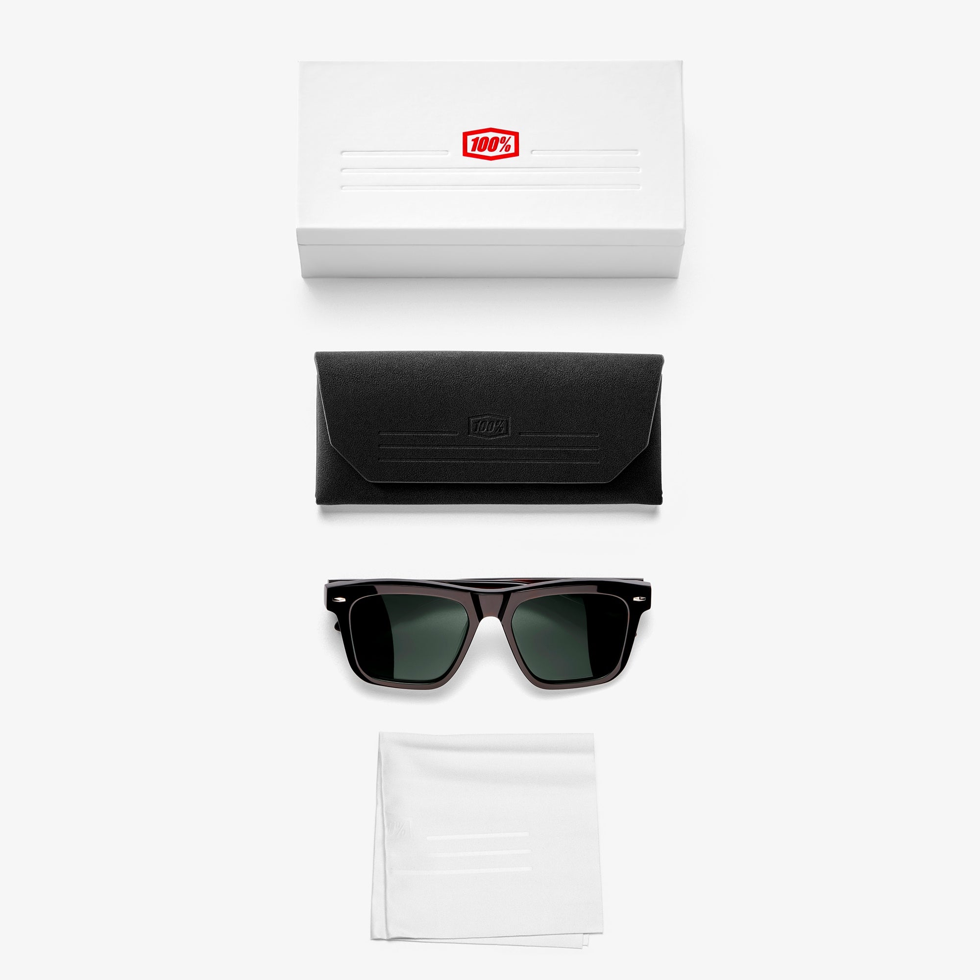100-atsuta-sonnenbrille-polished-tortoise-grey-green image 4