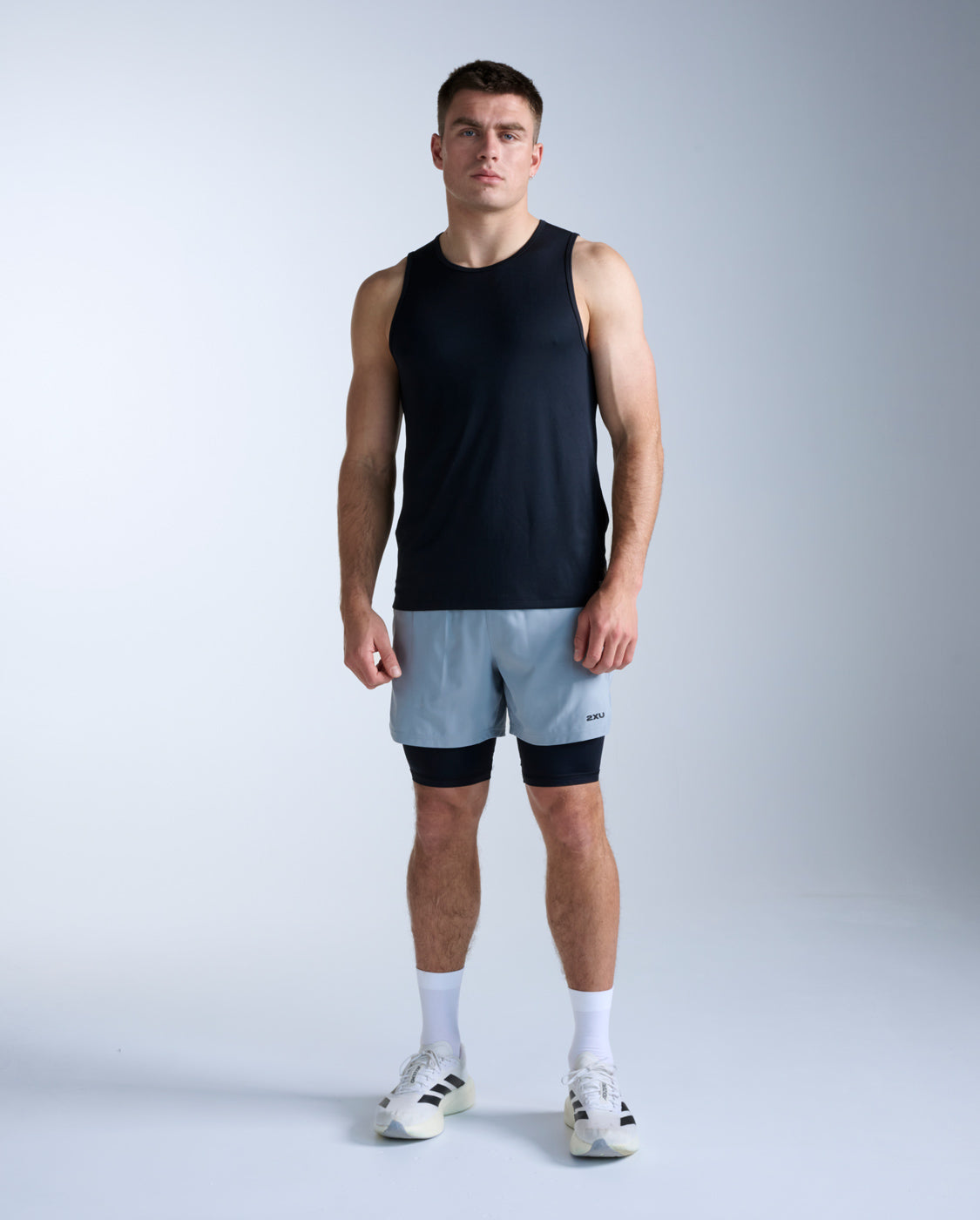2xu-aero-tank-top-herren-schwarz-silber image 6