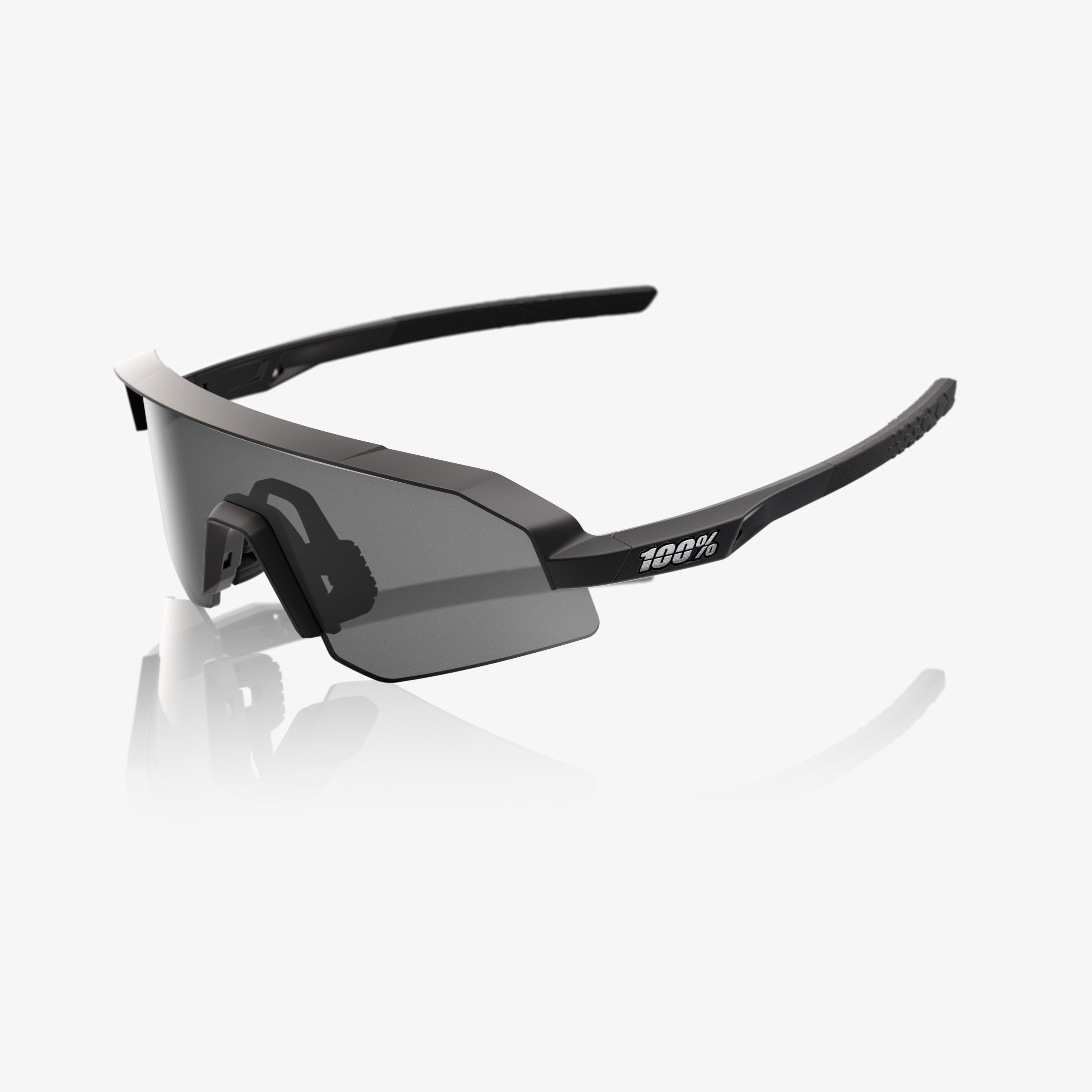 100-slendale-youth-sonnenbrille-matt-black-smoke image 1