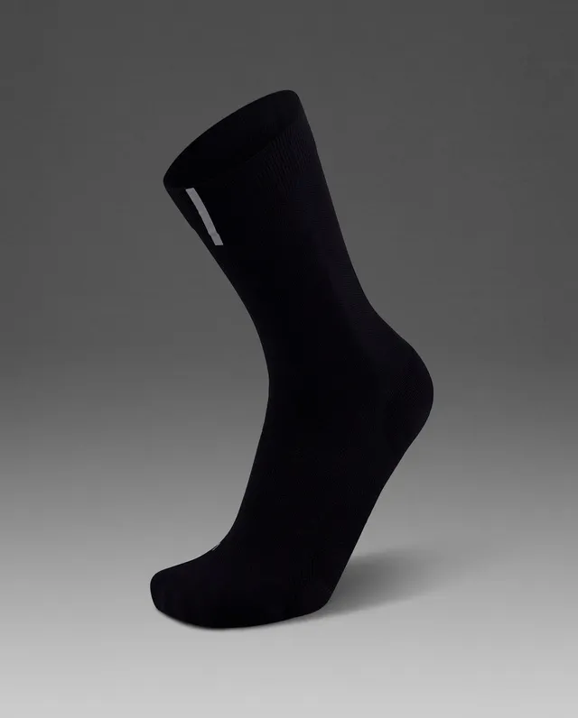 2xu-vectr-reflective-crew-socken-black-silver image 1