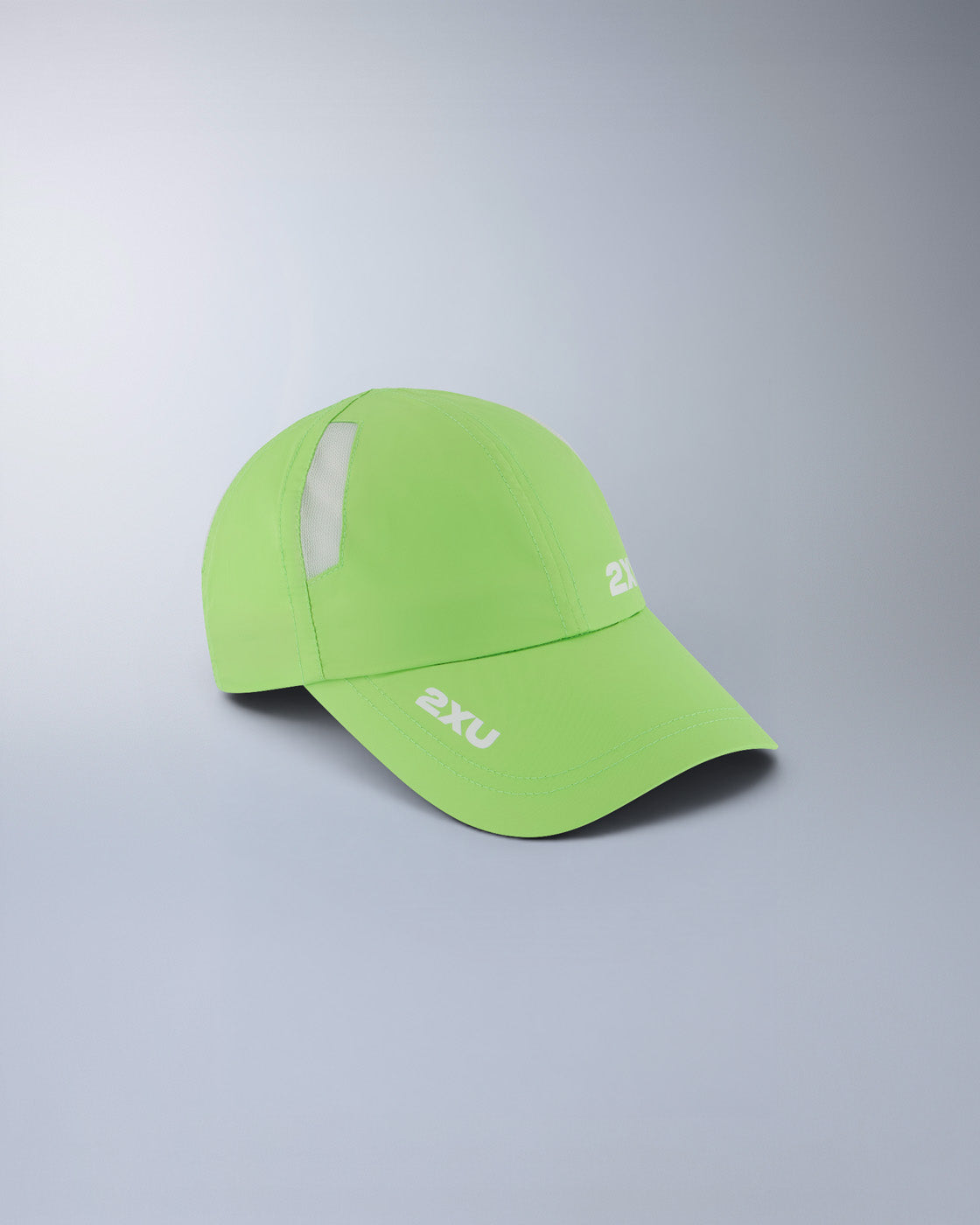 2xu-aero-run-cap-laufcap-lime-zest-white image 1