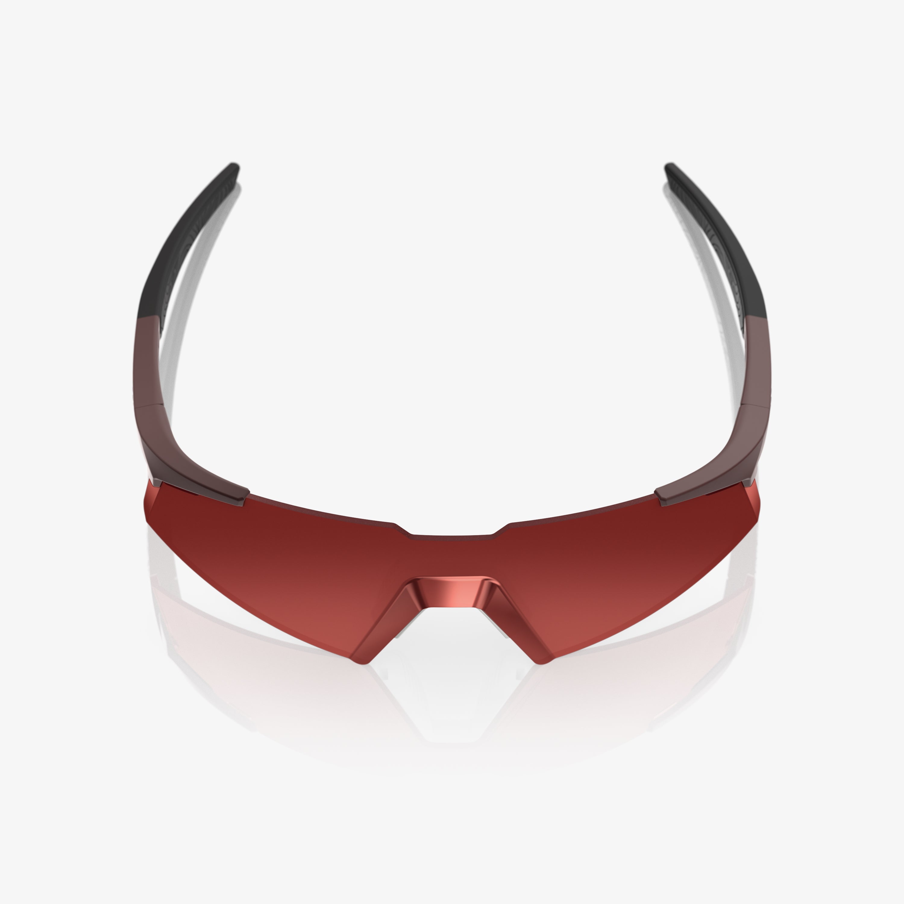 100-a2-run-sonnenbrille-soft-tact-chocolate-brown-rot-verlauf image 4