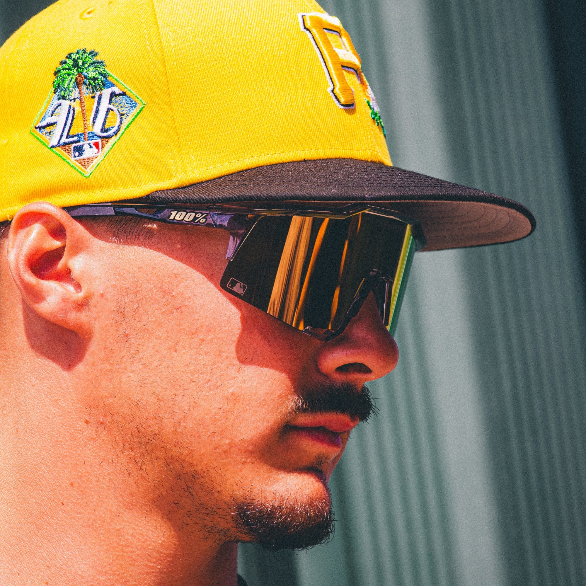 100-speedcraft-mlb-sonnenbrille-translucent-grey-24k-gold image 5