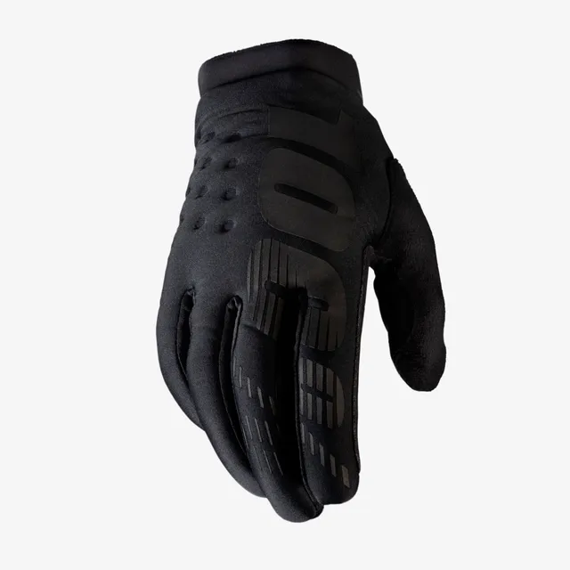 100-brisker-damen-handschuhe-schwarz-grau image 1