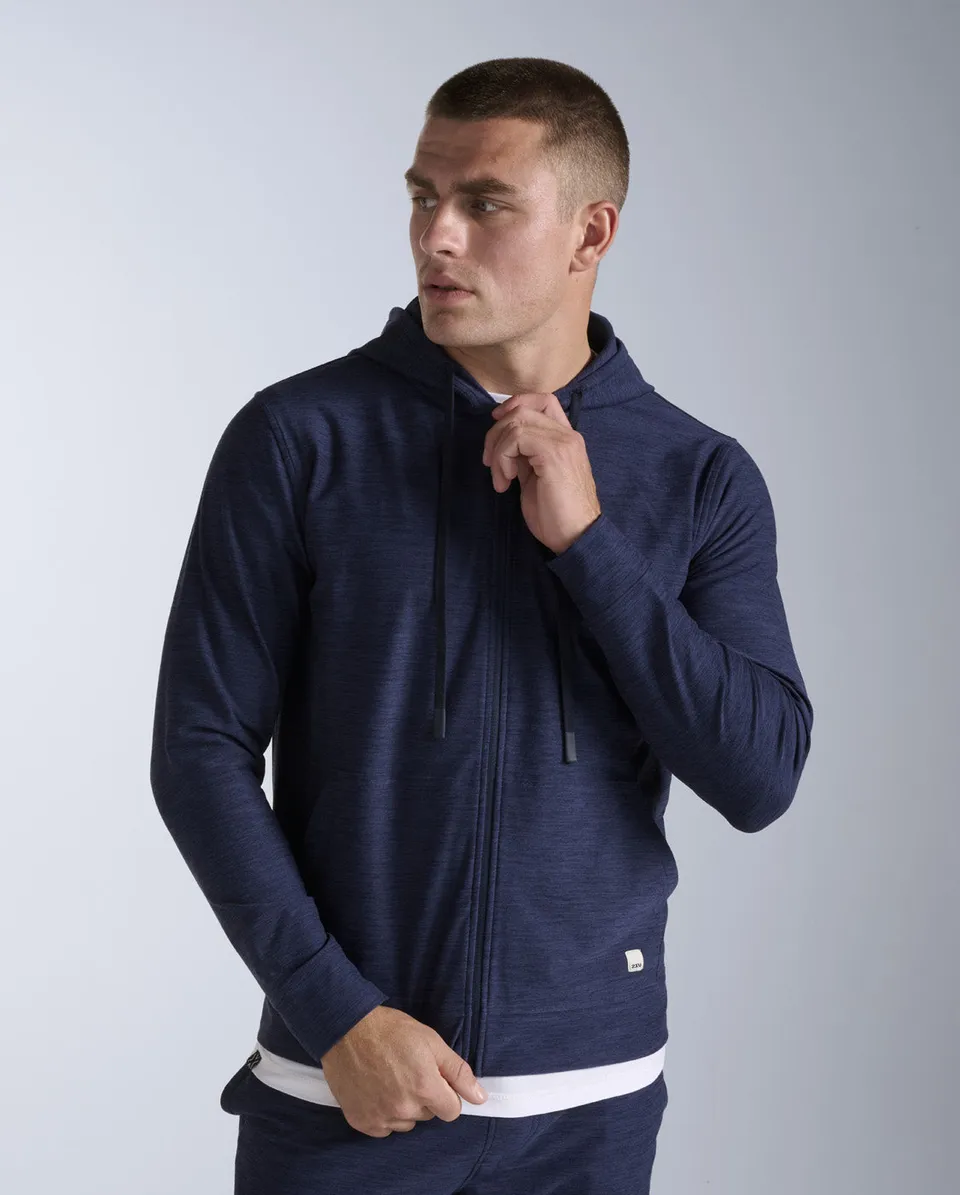 2xu-signature-zip-through-hoodie-kapuzenjacke-midnight image 1