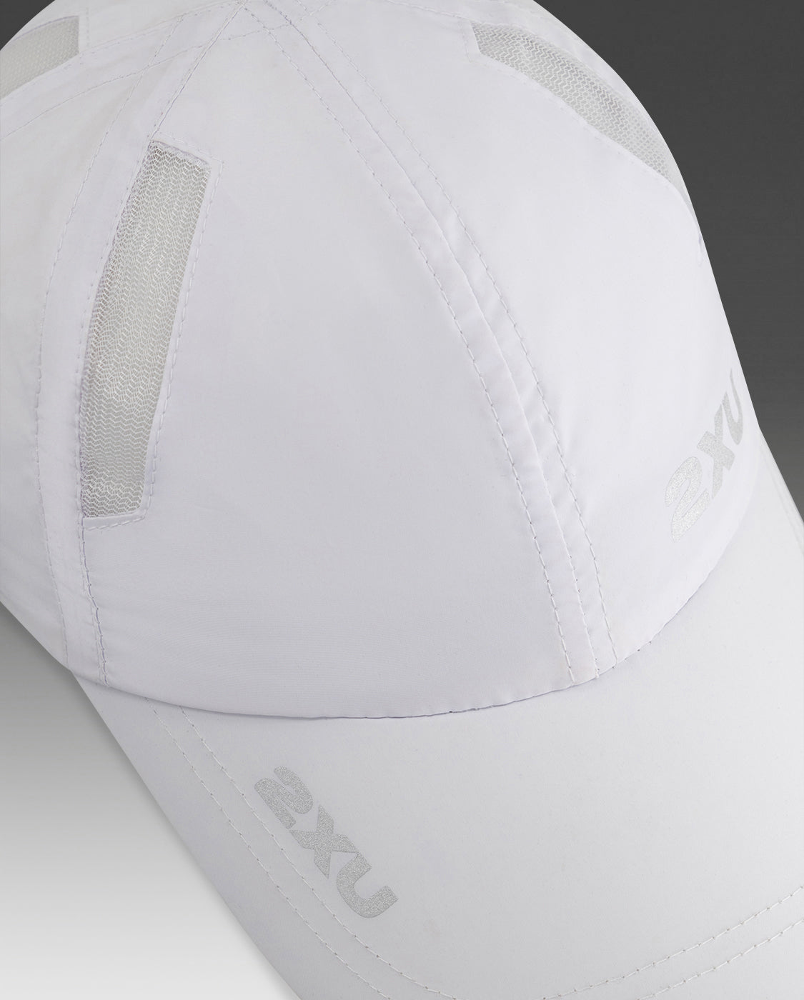 2xu-aero-run-cap-laufkappe-wei-white-white-leicht image 5