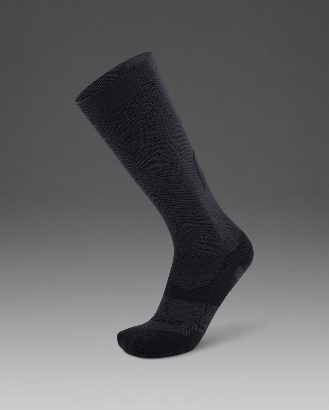 2xu-vectr-light-cushion-kompressionssocken-titanium image 1