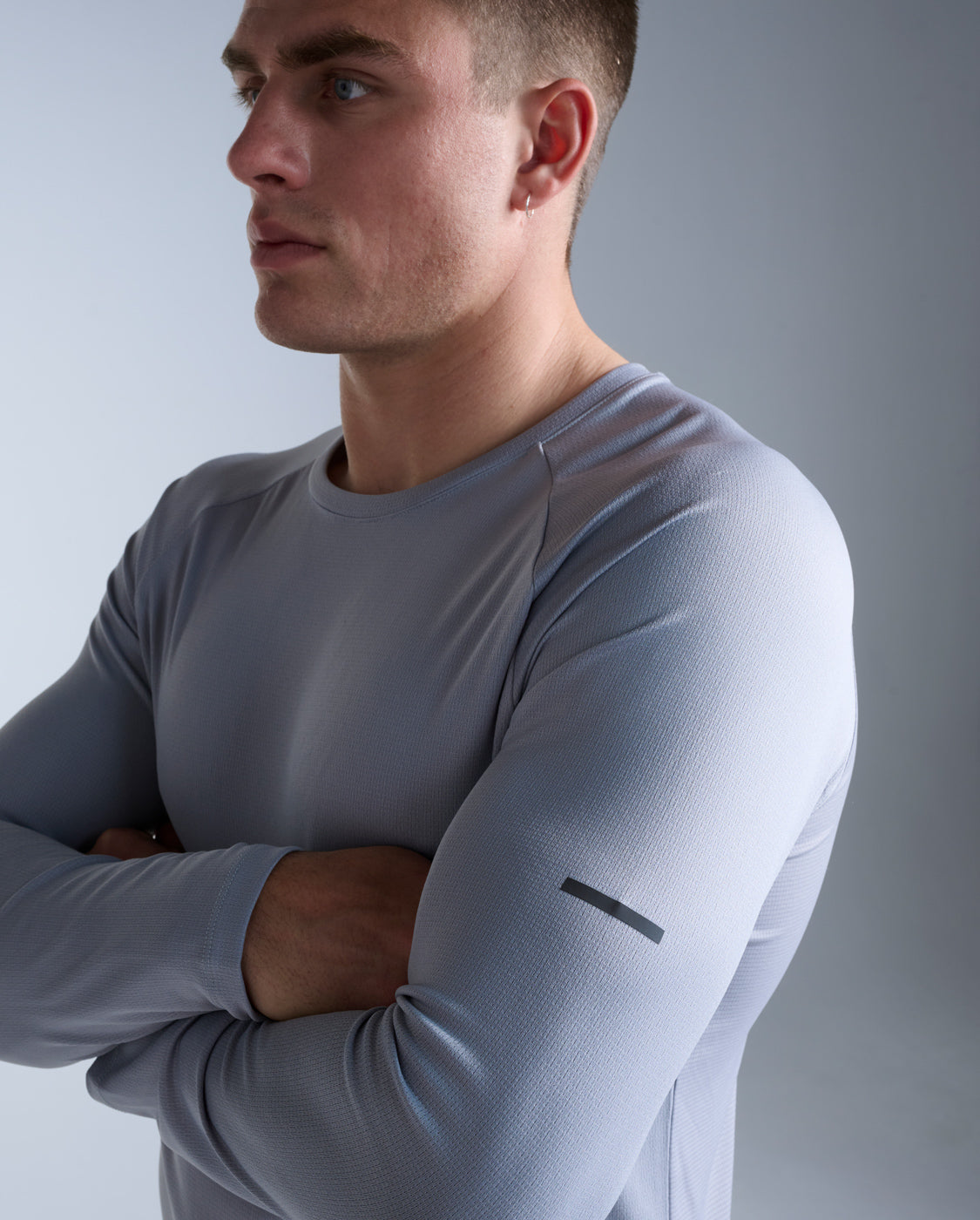 2xu-aero-long-sleeve-laufshirt-weathervane-herren image 3