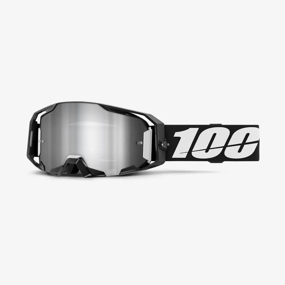 100-armatic-black-mx-brille-mirror-silver-flash image 1
