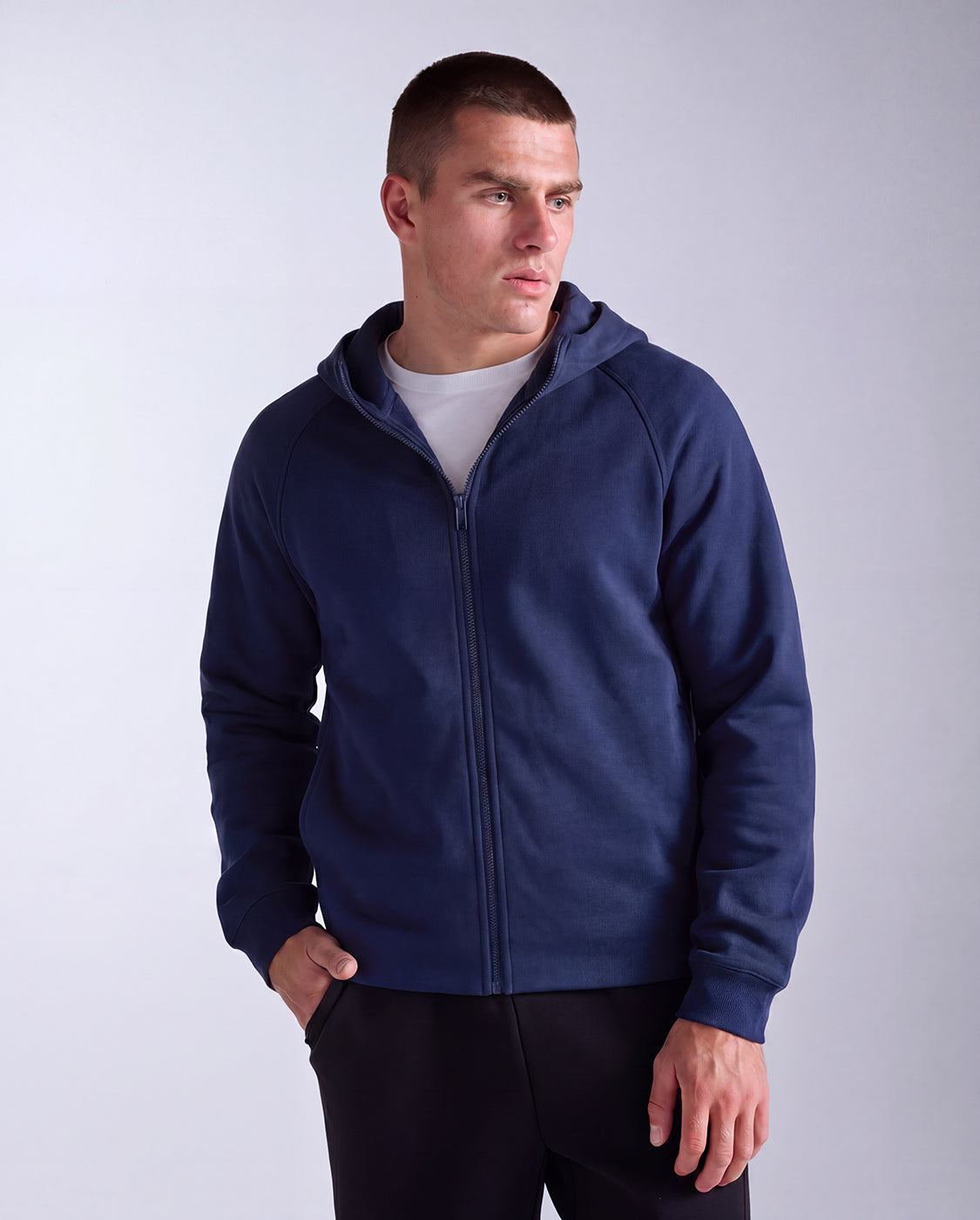 2xu-24-7-commute-smooth-spacer-full-zip-herren-midnight-fleece image 1