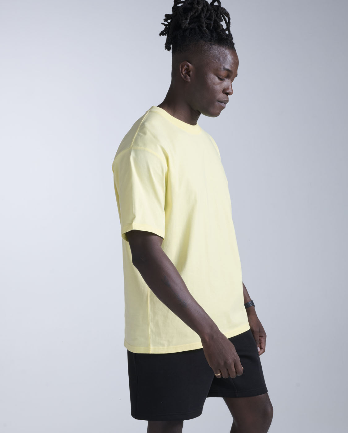 2xu-ez-oversized-organic-cotton-tee-t-shirt-lemon-ice-bio-baumwolle image 2
