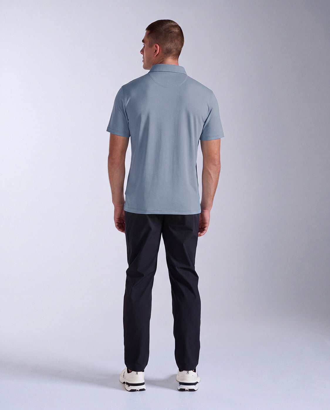 2xu-signature-soft-jersey-polo-herren-blue-shade-blue-shade-stretch image 4