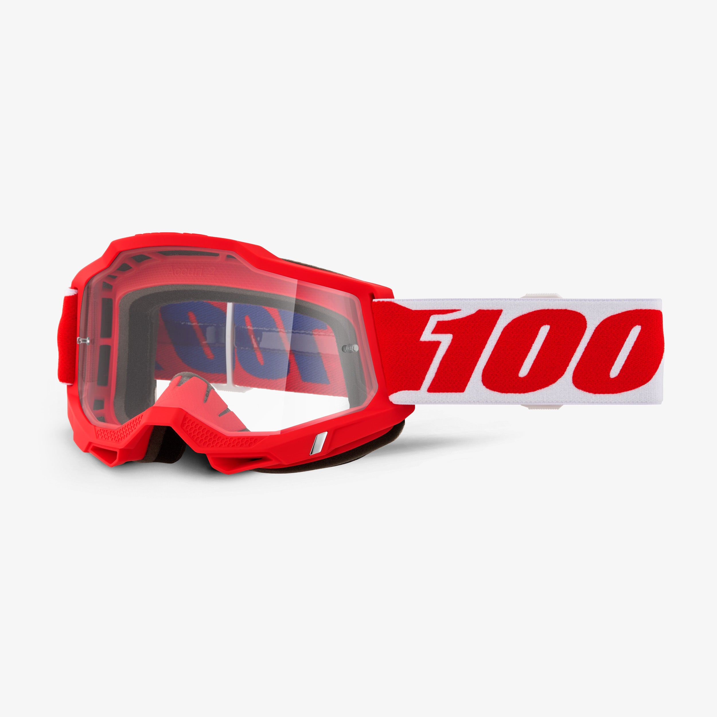 100-accuri-2-goggle-rd001-red-mirror-clear image 2