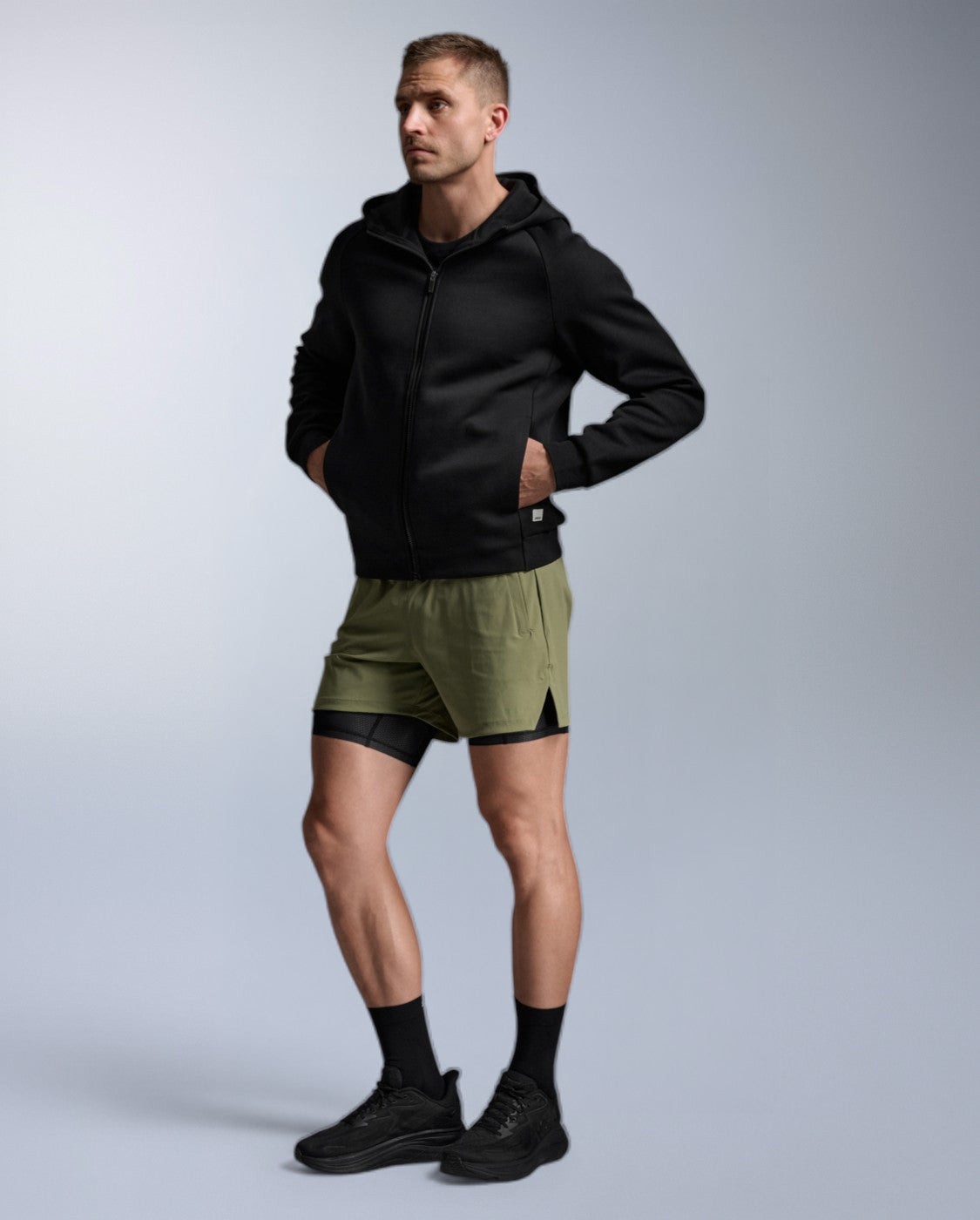 2xu-24-7-commute-full-zip-hoodie-herren-schwarz-fleece image 6