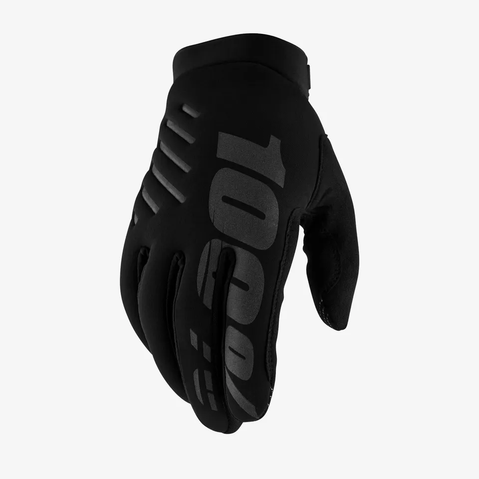 100-brisker-fahrradhandschuhe-schwarz-winter-isoliert image 1