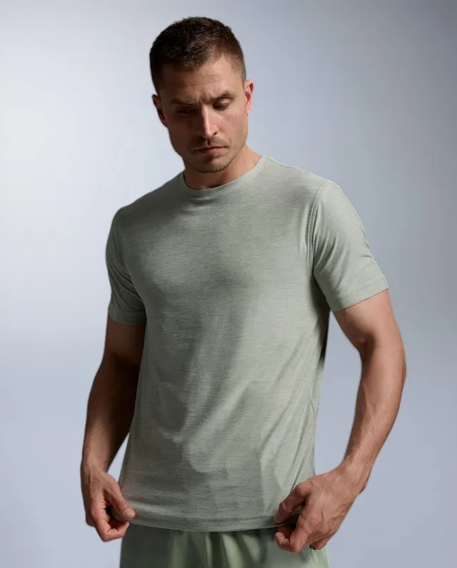 2xu-signature-tee-t-shirt-eucalyptus-herren-schnelltrocknend image 1