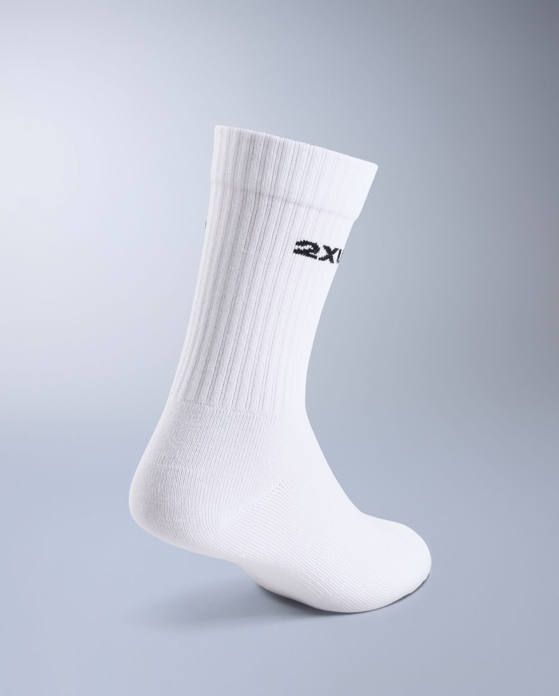 2xu-24-7-cotton-crew-socks-3er-pack-sportsocken-wei-baumwolle image 4