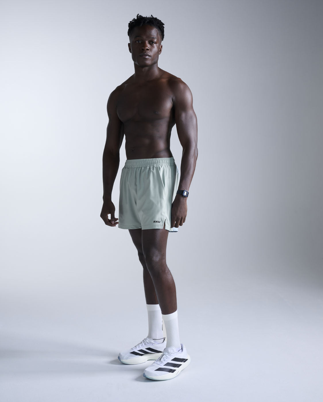 2xu-aero-5-inch-shorts-herren-smoke-blue image 6
