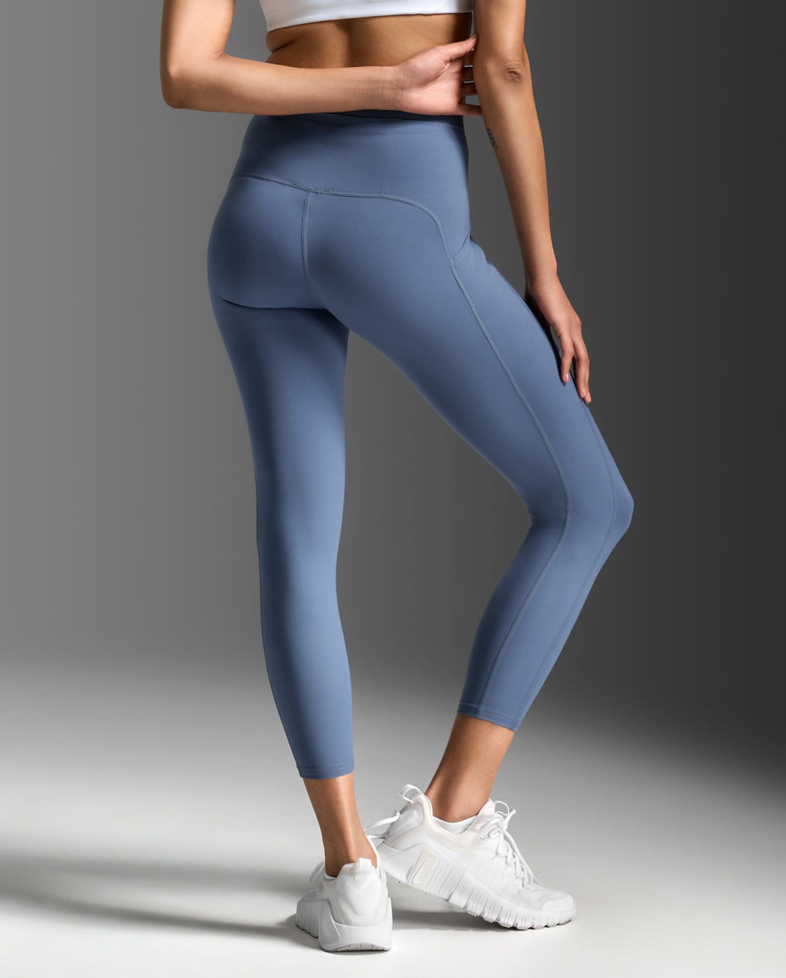 2xu-form-stash-hi-rise-7-8-tights-damen-indigo-kompression image 5