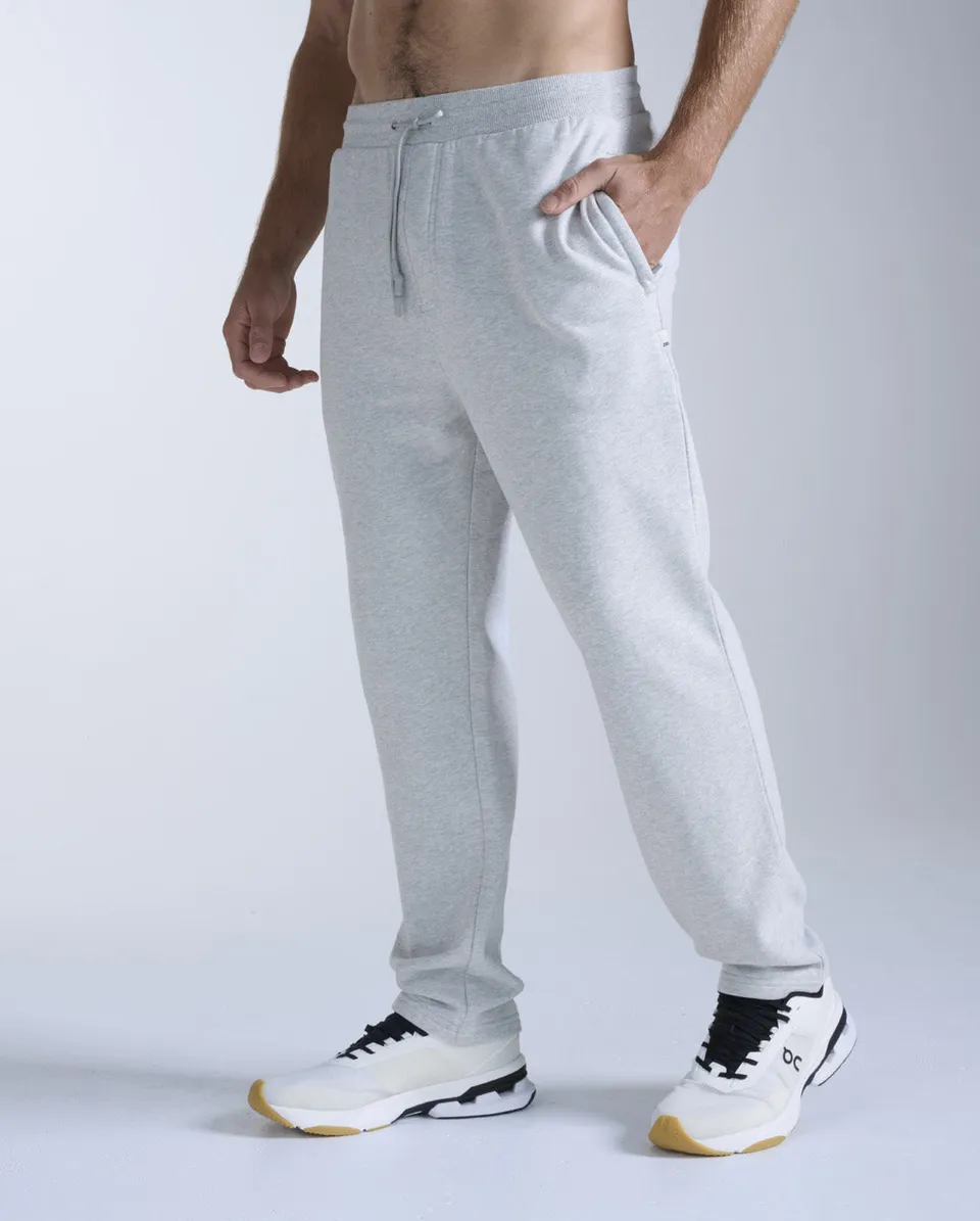 2xu-ez-straight-leg-organic-cotton-trackpants-jogginghose-grau image 1