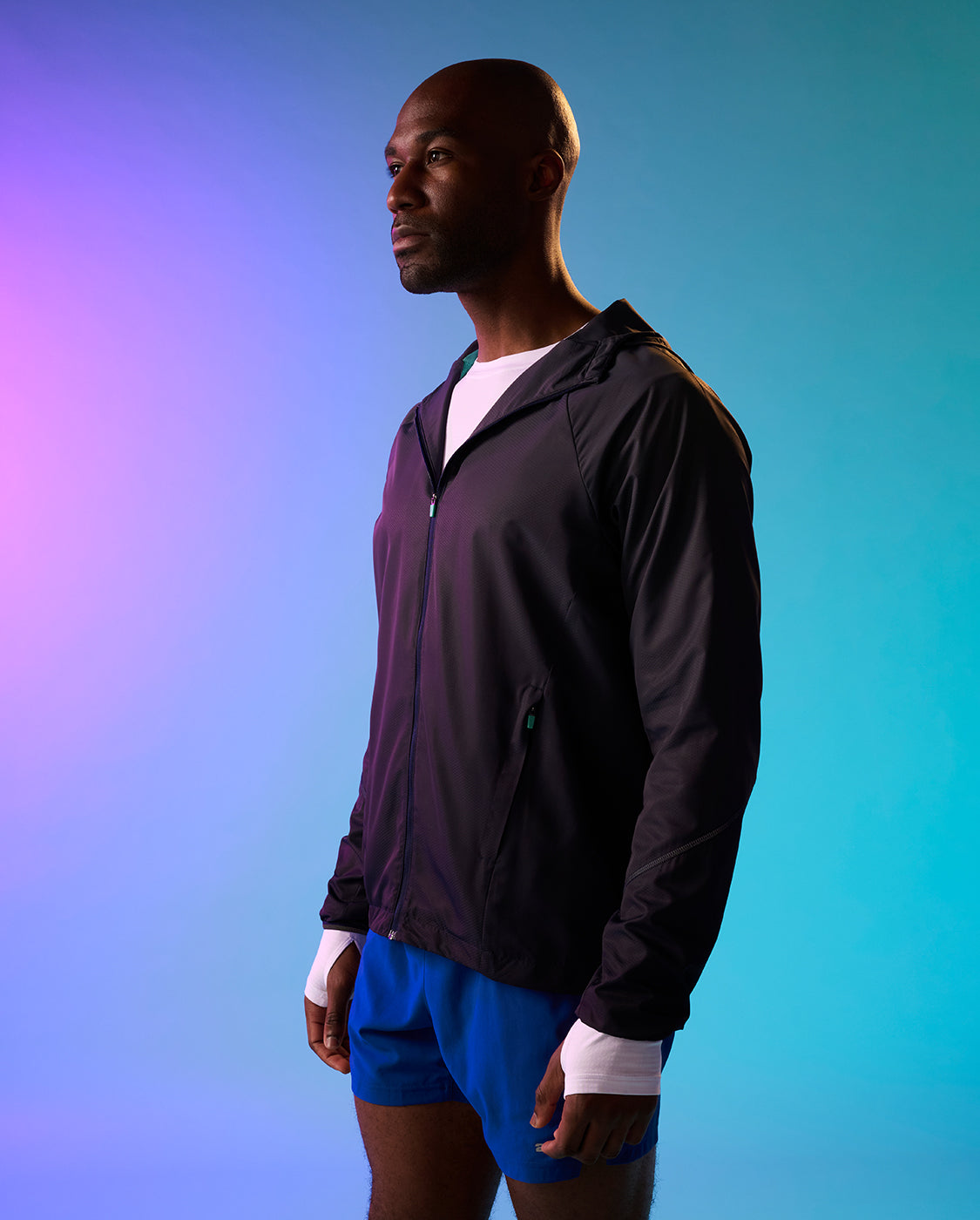 2xu-aero-hex-windbreaker-herren-india-ink-wasserabweisend image 1