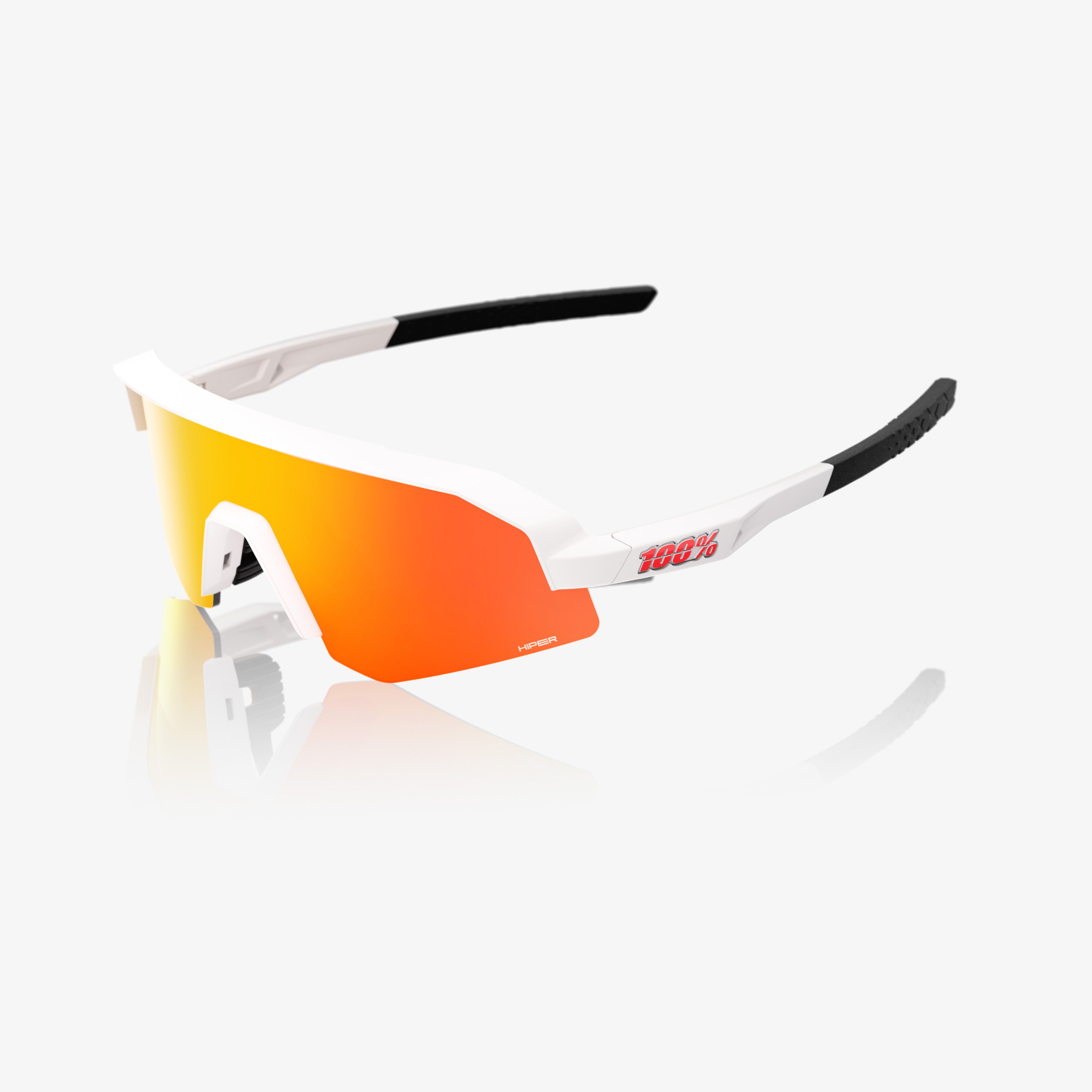 100-slendale-youth-matte-white-kinder-sonnenbrille-hiper-red image 1