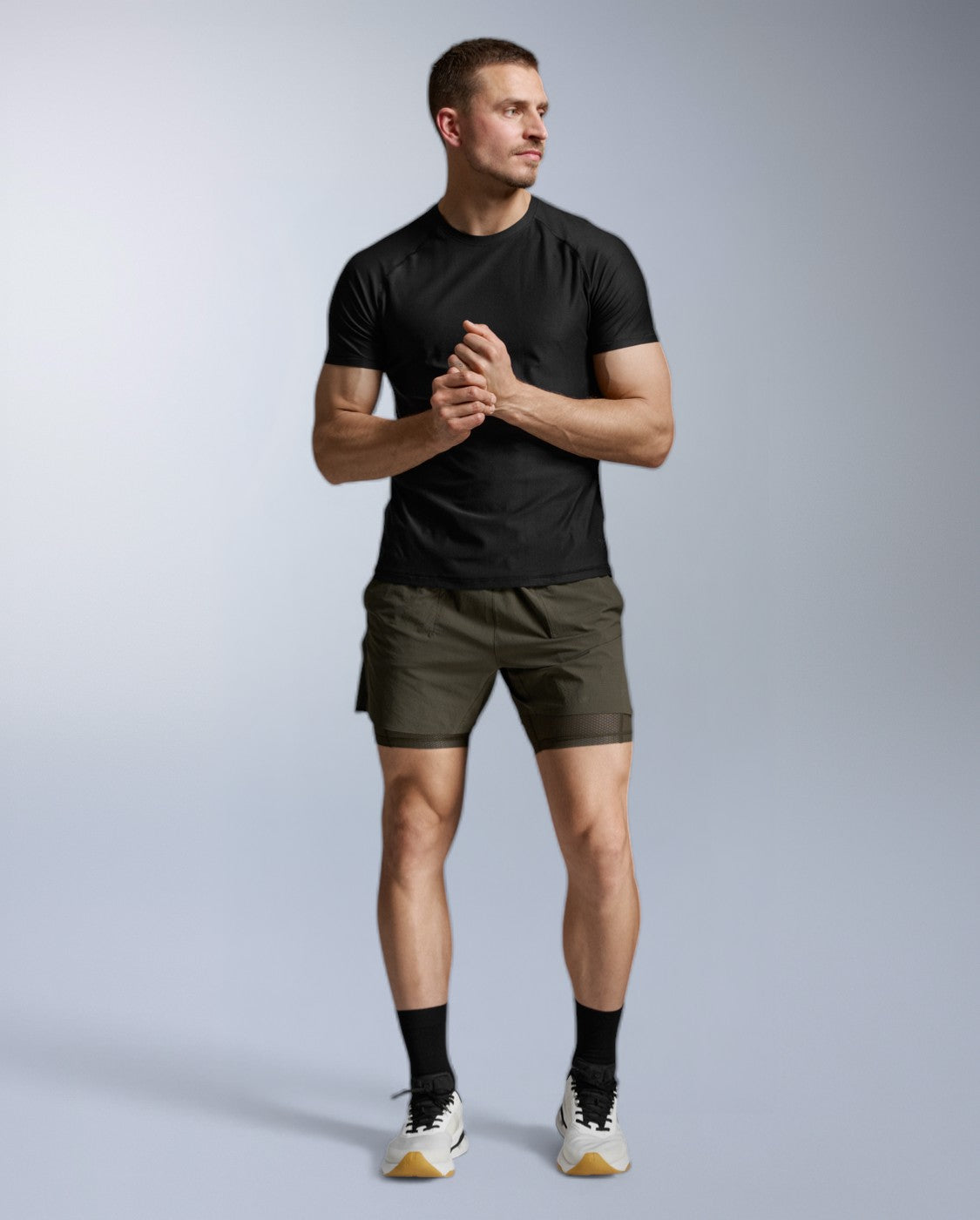 2xu-force-tech-tee-t-shirt-herren-black-geruchshemmend image 4