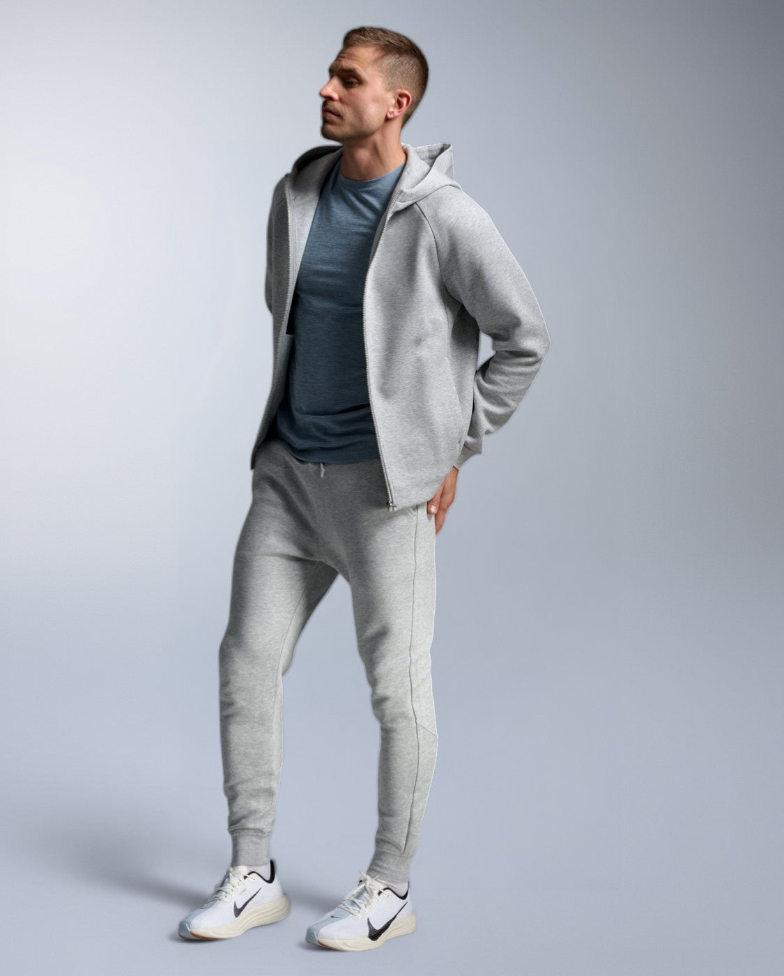 2xu-24-7-commute-spacer-trainingshose-grau-fleece image 8