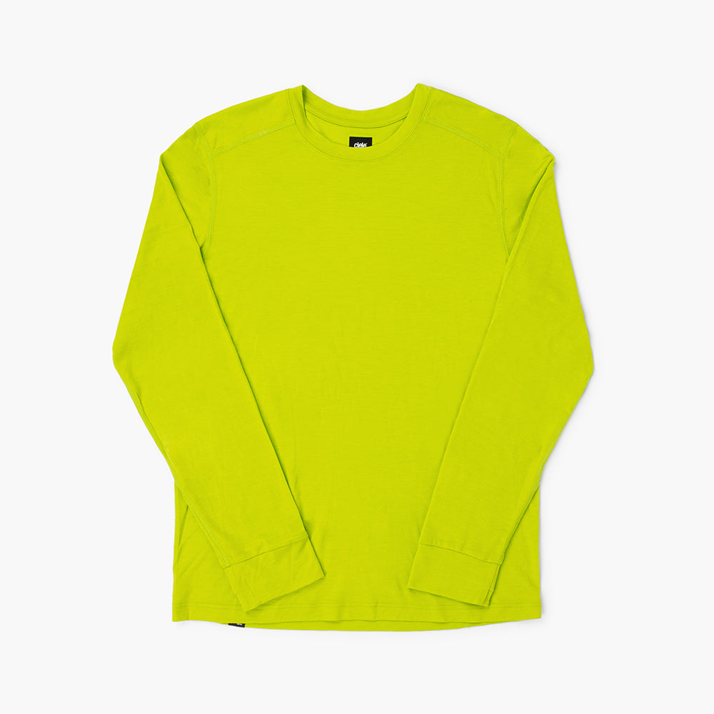 ciele-m-hls-longsleeve-lime-green-langarmshirt image 1