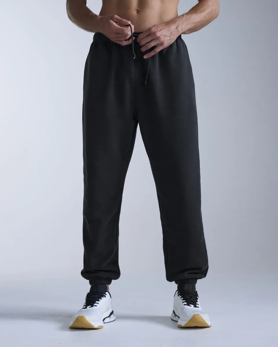 2xu-ez-oversized-organic-cotton-trackpants-schwarz image 1