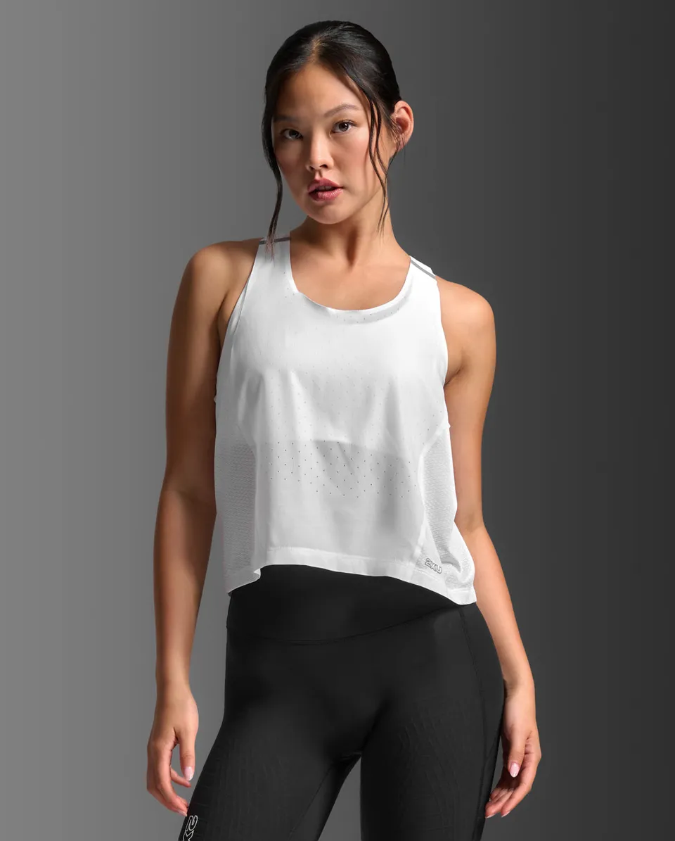 2xu-light-speed-react-crop-singlet-lauf-top-damen-wei image 1