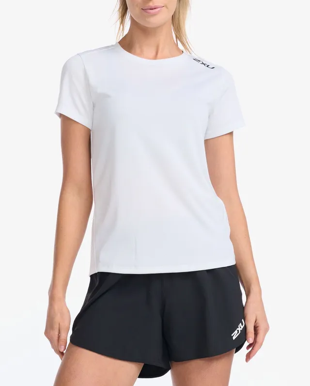 2xu-motion-aspire-funktionsshirt-white-black-kurzarm image 1