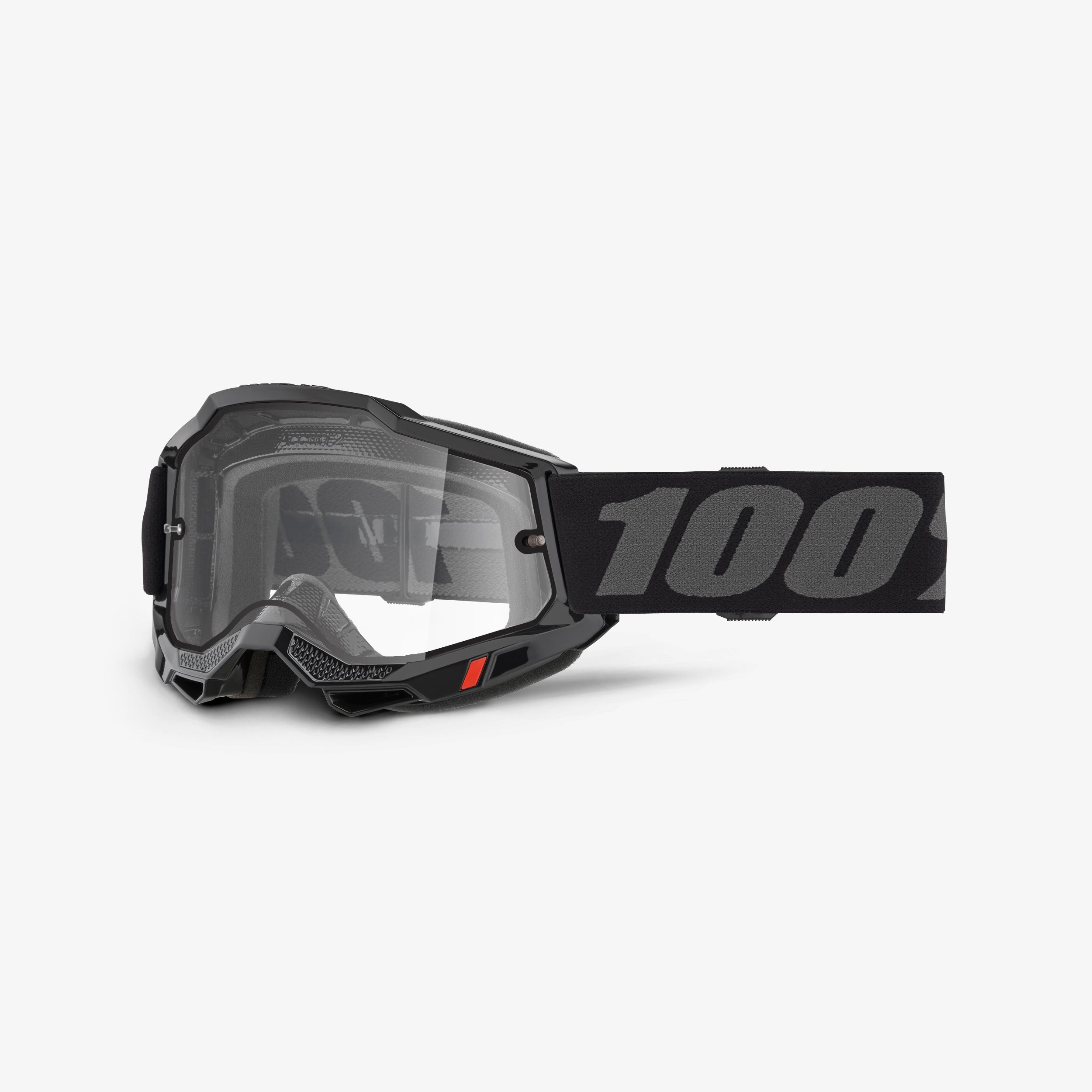 100-accuri-2-enduro-goggle-black-grey-clear-lens image 1