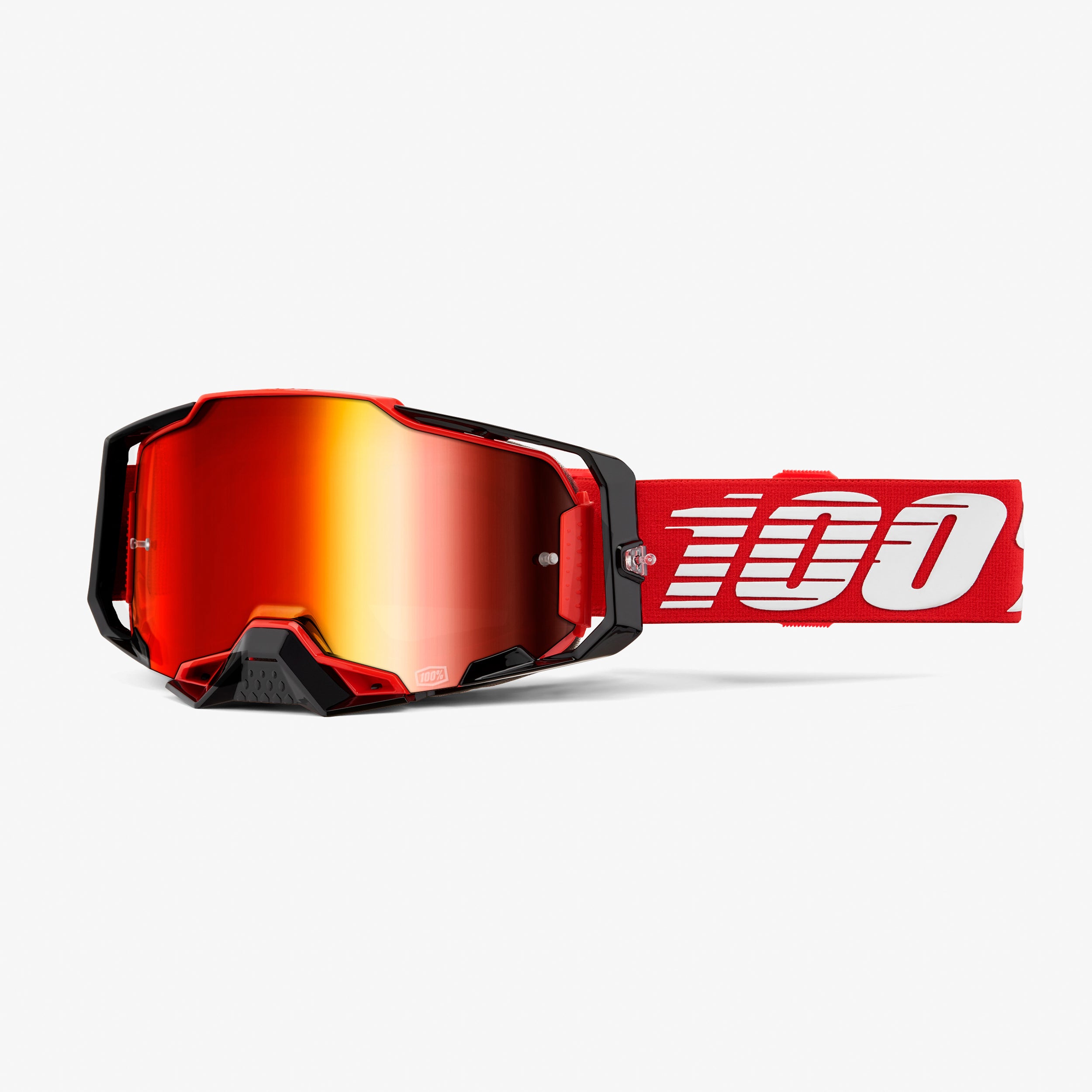 100-armega-mx-brille-rot-mit-clear-und-mirror-red-scheibe image 1