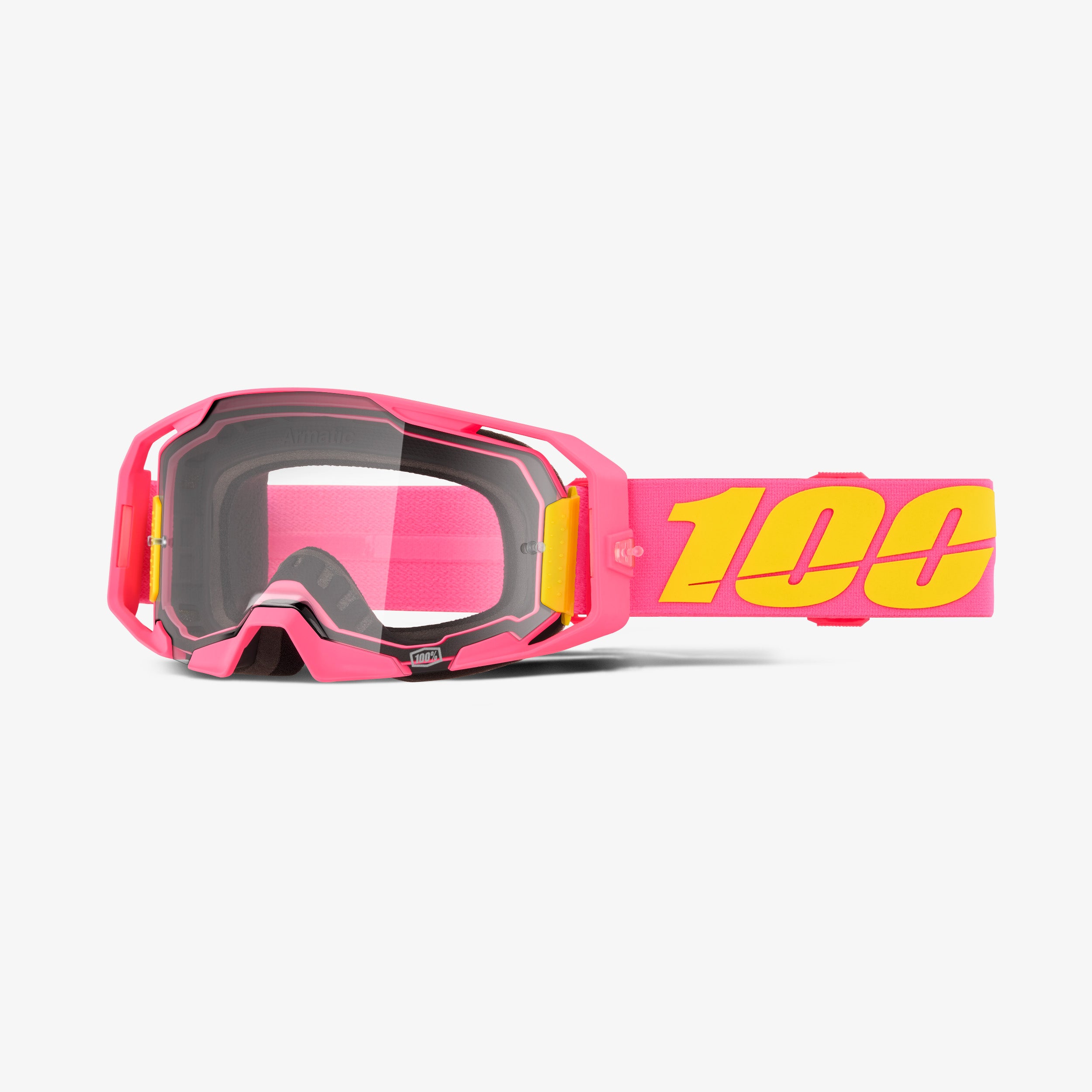 100-armatic-mx-brille-snakpak-silver-flash-clear image 2