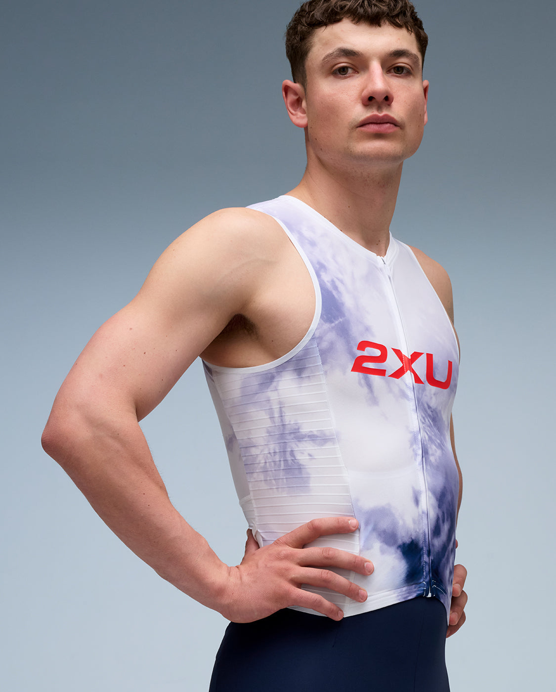 2xu-light-speed-react-trisuit-marble-acid-midnight image 8