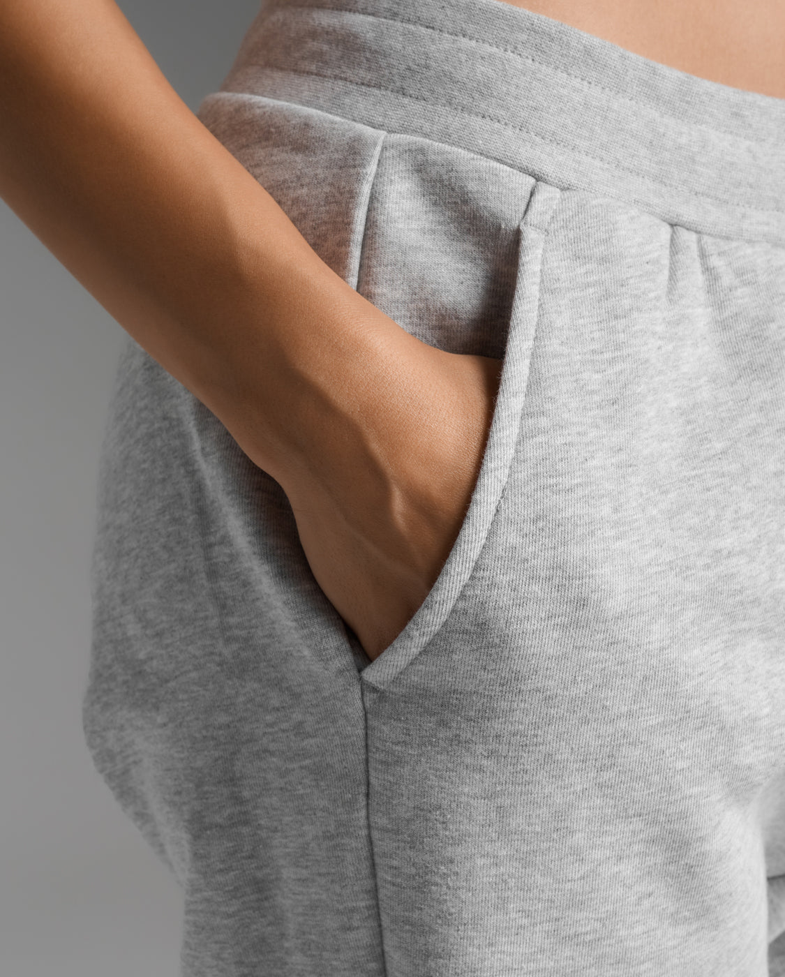 2xu-motion-aspire-trainingshose-damen-grey-marle-white image 7