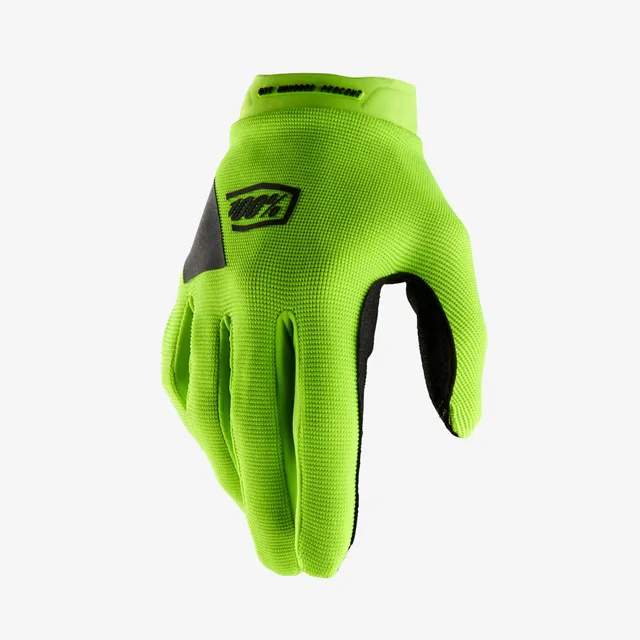100-ridecamp-handschuhe-fluo-yellow-touchscreen-grip image 1