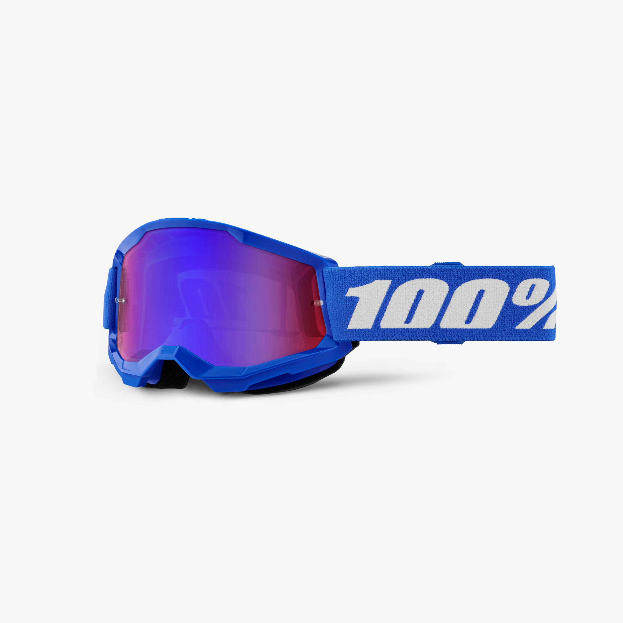 100-strata-2-junior-goggle-blau-wei-clear image 1
