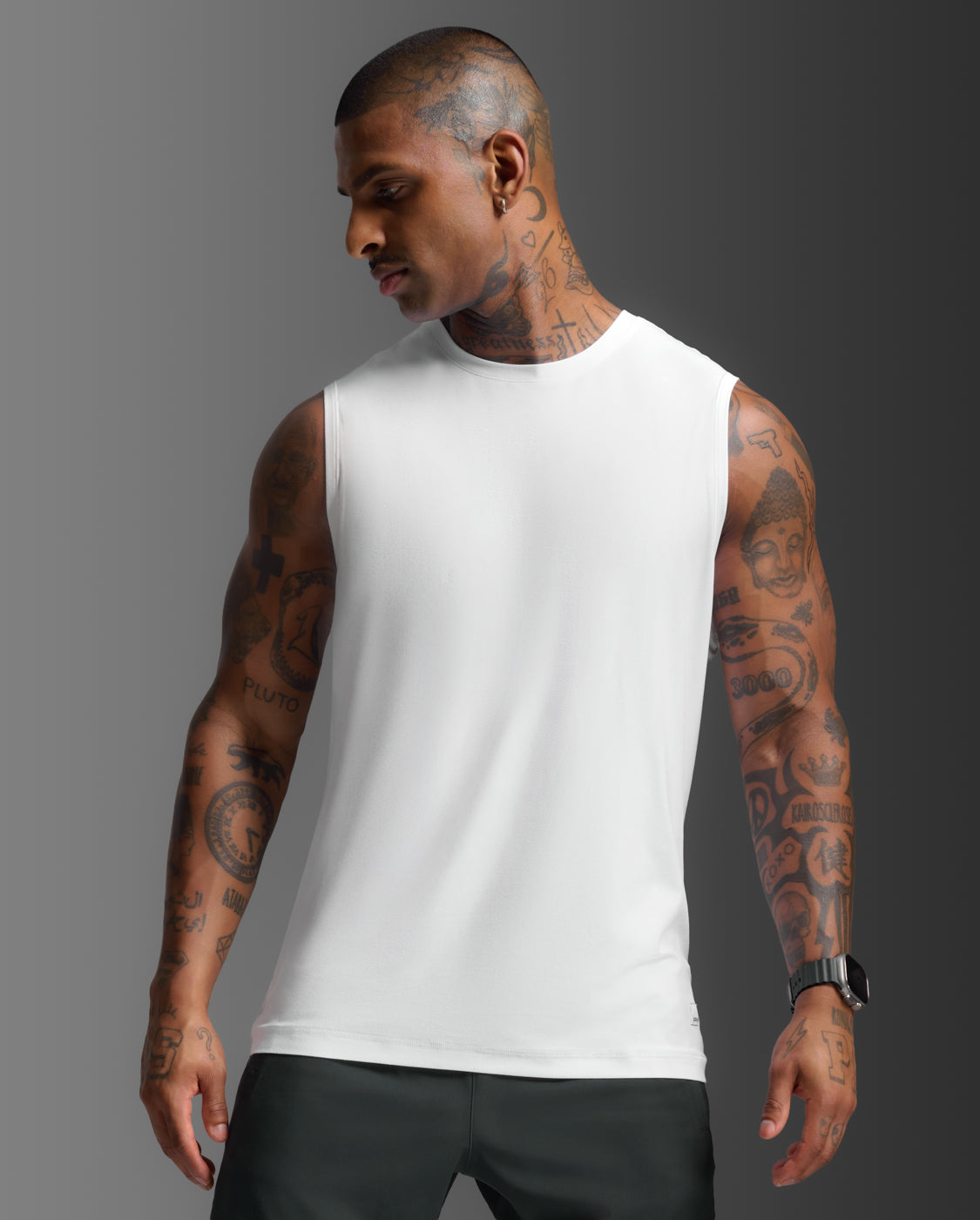 2xu-signature-tank-tr-gertop-herren-wei-training image 3