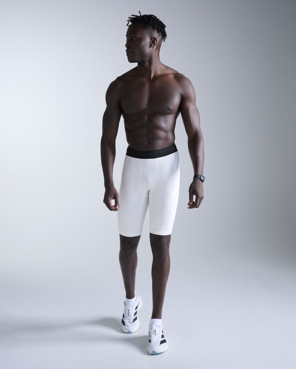 2xu-core-base-layer-compression-shorts-white-herren image 6